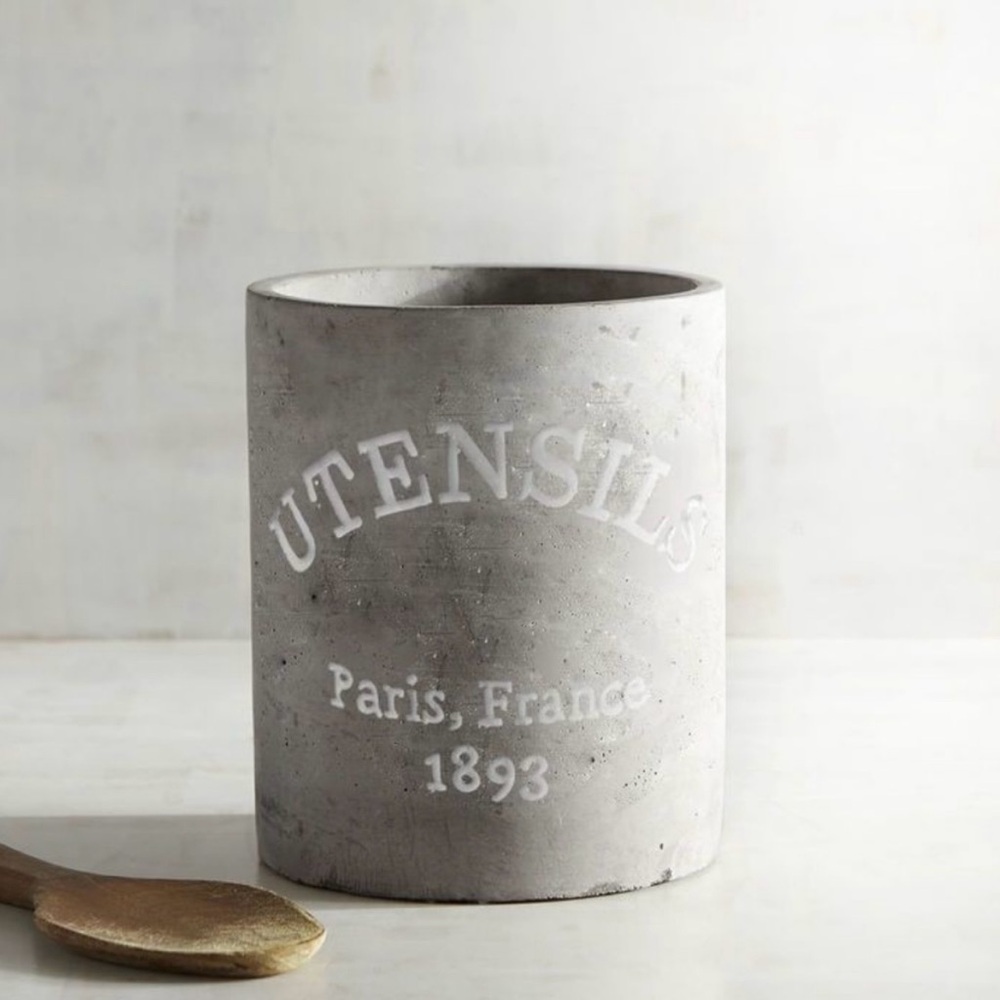Concrete French Utensils & Silverware Holders